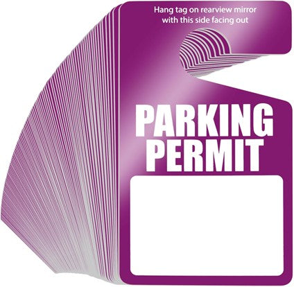RPA Parking Permit Tag